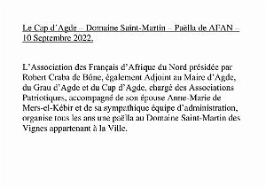 2022 09 10 CAP D AGDE- DOMAINE ST BERNARD AVEC L AFAN (1)